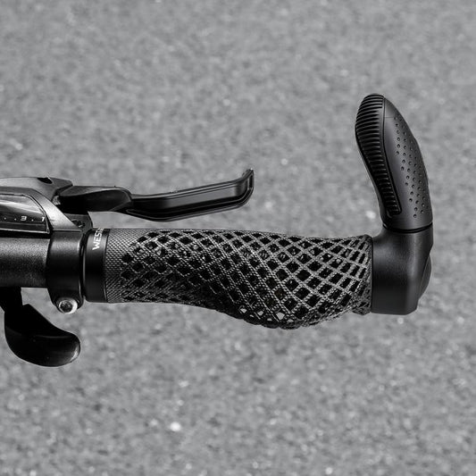 WEST BIKING 1 Pair Ergonomic Bicycle Rest Bar Mountain Bike Thumb Bar Ends, YP0804101