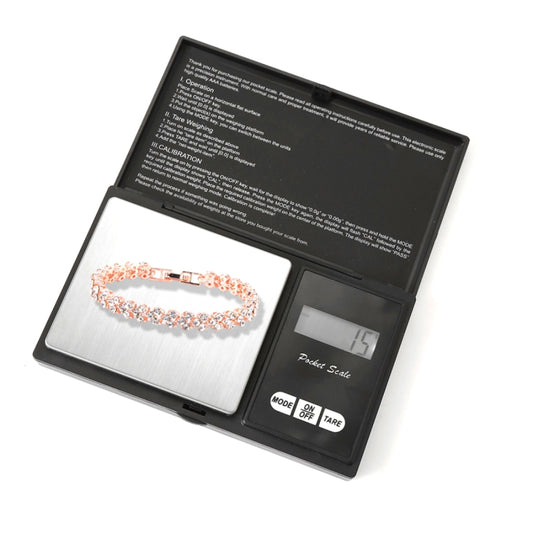 MH-8015 Portable High Precision Electronic Diamond Gold Jewelry Scale (0.01g~200g), Excluding Batteries, MH-8015 200g