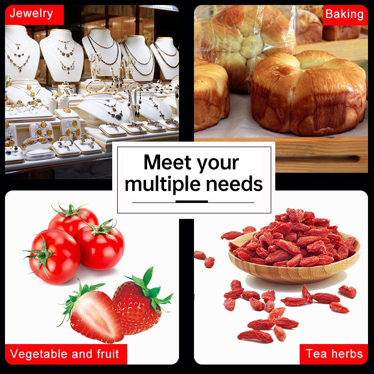 Portable digital kitchen scale for measuring ingredients with multiple use categories