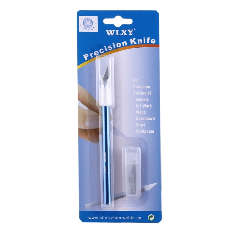 WLXY precision knife blister package with single replacement blade