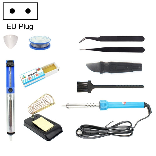 JIAFA JF-8122 11 in 1 60W Soldering Iron Tool Set, Voltage: 110V, 11 in 1 60W, EU Plug, JF-8122