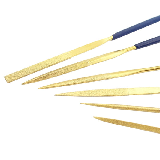JF-170407 10 in 1 3x140mm Gold Plating Files Group Tool Set, JF-170407