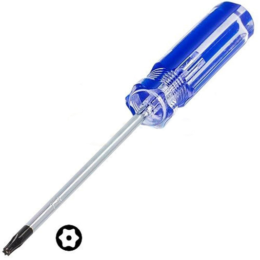 3pcs RZ-CT08 T8 Type Perforated Manual Plum Screwdriver, Random Color Delivery, RZ-CT08
