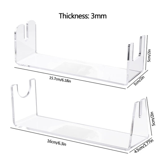 2pcs YX021-3 Acrylic Swiss Army Knife Display Knife Holder, YX021-3