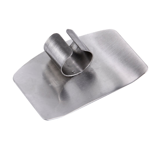 Creative Kitchen Necessary Food Vegetable Cutting Stainless Steel Hand Finger Guard Protector, Cutting Finger Protector