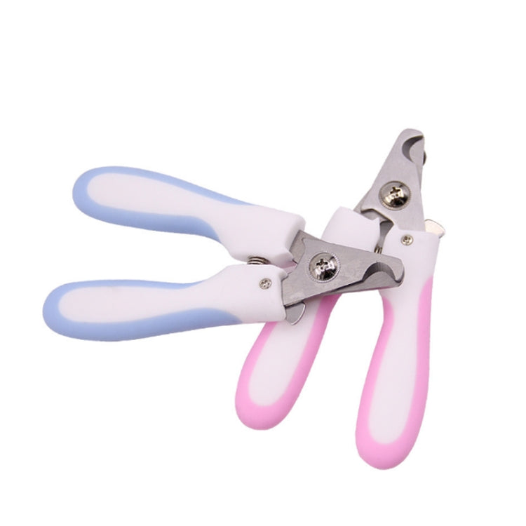 Pet Nail Clippers and Polisher Set, Size: Small, Small Pink, Small Blue