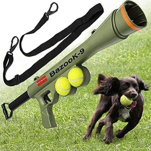 Pet Dog Supplies Toy Training Launcher Remote Speed Aiming Tennis Launcher, Size:52*19*9cm, Tennis Launcher