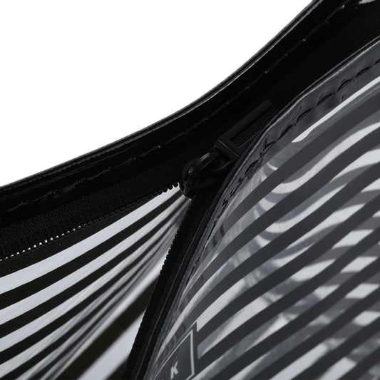 Stripe Style Portable Travel Cosmetic Organizer Bag, Size: 23*14*9cm, Random Color Delivery, Stripe Style Cosmetic Organizer