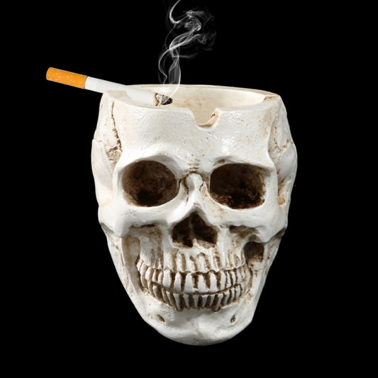 Halloween Utensils Resin Skull Ashtray Personality Home Decoration