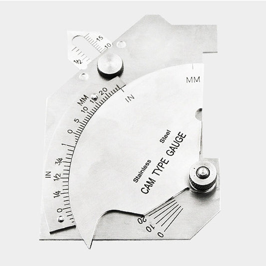 MG-8 Cam-type Stainless Steel Fillet Weld Gauge Multi-function Welding Inspection Ruler, MG-8