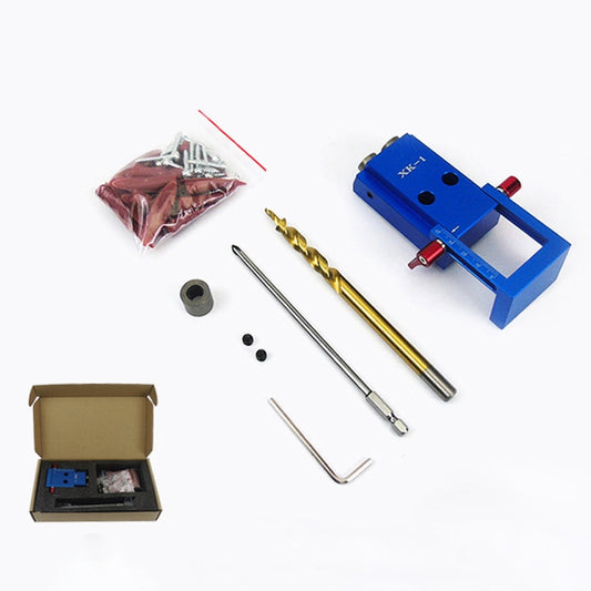 XK-1 A Aluminum Alloy Woodworking Oblique Hole Locator Woodworking Punch Tool, XK-1 A