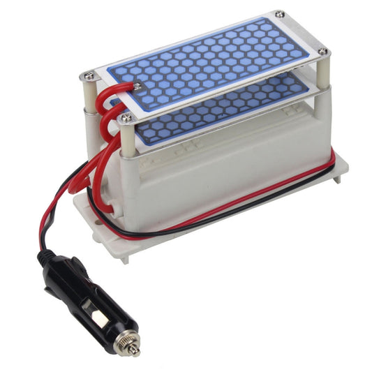 DC 12V 10G Sterilization Disinfection Odor Removal High Temperature Ceramic Plate Integrated Ozone Generator, DC 12V 10G