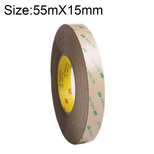 Super Adhesive Ultra-thin Transparent and High-temperature Resistant Double-sided Traceless Tape, Size: 55m x 15mm, Size: 55m x 15mm