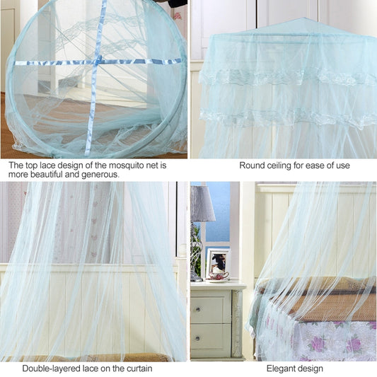 Household Circular Suspended Ceiling Mosquito Net Princess Tents