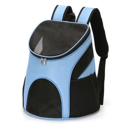Portable Folding Nylon Breathable Pet Carrier Backpack, Size: 33 x 30 x 24cm, Size: 33 x 30 x 24cm Blue, Size: 33 x 30 x 24cm Red, Size: 33 x 30 x 24cm Black, Size: 33 x 30 x 24cm Coffee