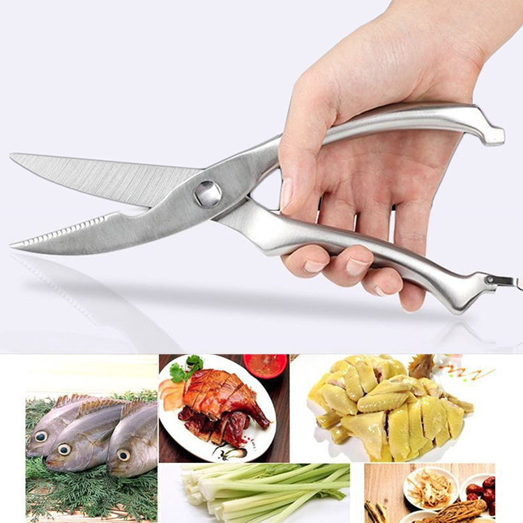 10 inch Kitchen Poultry Fish Chicken Bone Stainless Steel Cutter Cook Gadget Shear, Case Package, Case Package