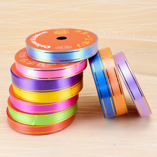 10 Volumes Plastic Ribbon Gift Bouquet Ribbons Bowknot Flowers Packaging Ribands, Size: 8m x 1.6cm, Random Color Delivery, Size: 1.6cm*8m