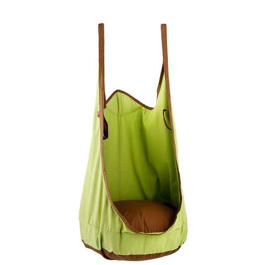 Adult and Children All-cotton Canvas Swing Outdoor Sports Toys Hanging Hammock, Size: 55*75*145cm, Random Color Delivery, Outdoor Tree Installation