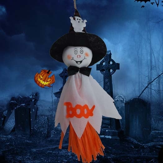 Halloween Hanging Ghost Pendant Pumpkin Halloween Decorations, Random Color Delivery, Pumpkin