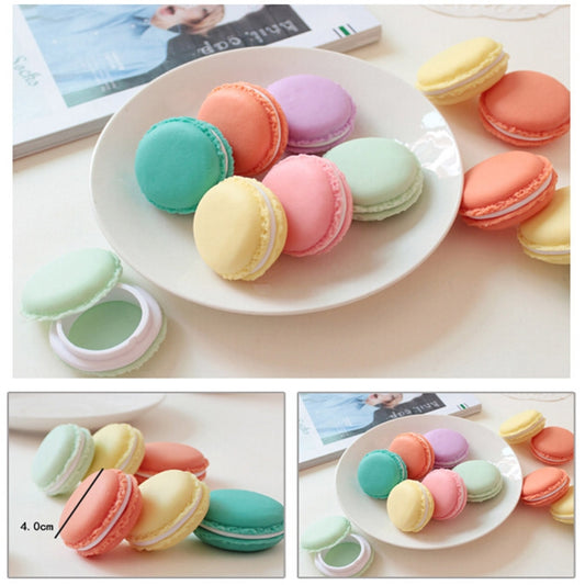 10 PCS Lovely Macaron Style Ornaments Box Portable Medicine Box Storage Box Random Color Delivery, Medicine Box