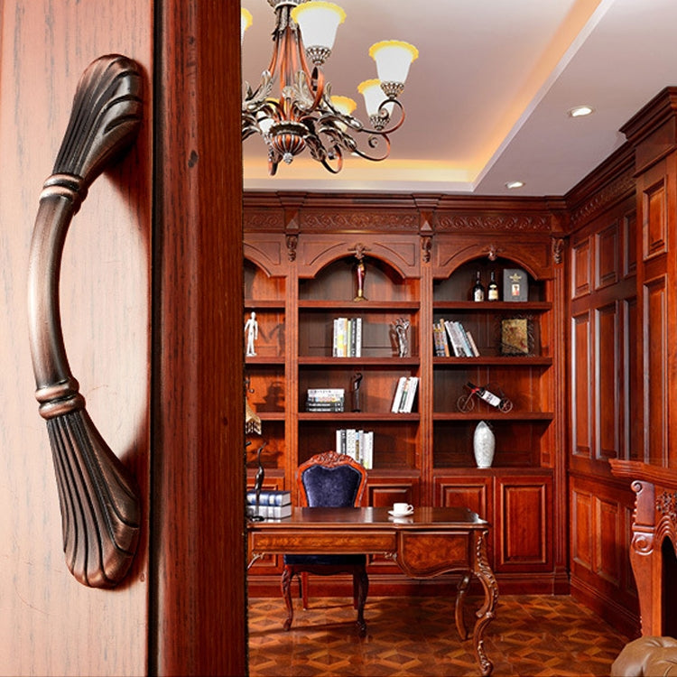 6029-96 Solid Wood Furniture Cabinet Handle Red Bronze Handles, 6029-96