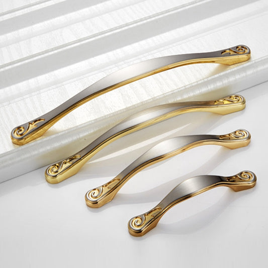 4041-128 Double Gold Zinc Alloy Cabinet Handle Pitch: 128mm, 4041-128 Double Gold