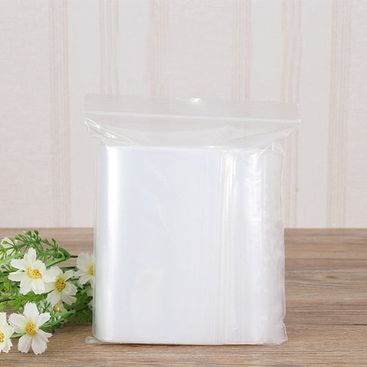 100pcs/pack PE Self Sealing Clear Zip Lock Packaging Bag, 24cm x 36cm,Custom Printing and Size are welcome, 24*36cm