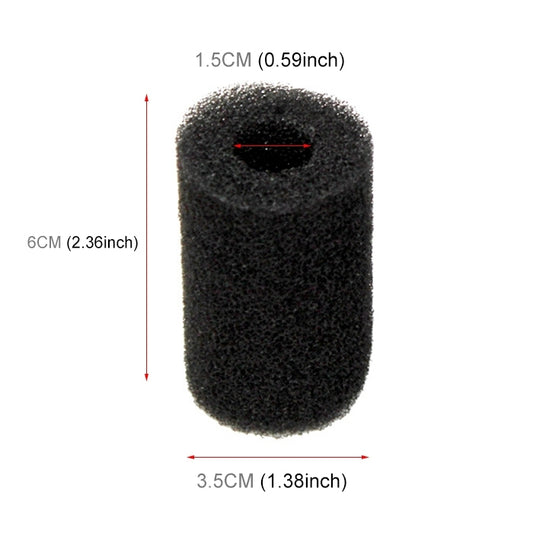10 PCS Special Protection Cotton Sleeve for Aquarium Filter Suction Port, Inside Diameter: 22mm, Inside Diameter: 22mm