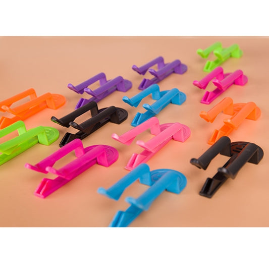 10pcs Universal Trash Bag Fixed Clip Waste Basket Rubbish Bin Garbage Can Clamp Rubbish Clip Non-slip Garbage Bag Clip, Random Color Delivery, Garbage Can Clamp