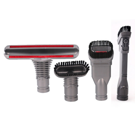 4pcs / Set Household Wireless Vacuum Cleaner Brush Head Parts Accessories for Dyson V6, 4pcs / Set