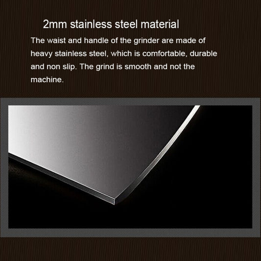 Portable Conical Burr Mill Manual Spice Herbs Hand Grinding Machine Coffee Grinder, Capacity: 36g, Portable Conical
