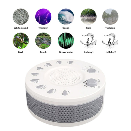 White Noise Machine Sleep Aid Device Improves Sleeping with Nine Timed Music, UNM-GH-006