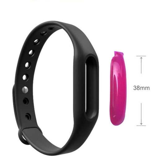 20 PCS Anti-mosquito Silicone Repellent Bracelet Buckle Wristband Bugs Away, Suitable for Children and Adults, Length:23cm, Random Color Delivery, 20 PCS