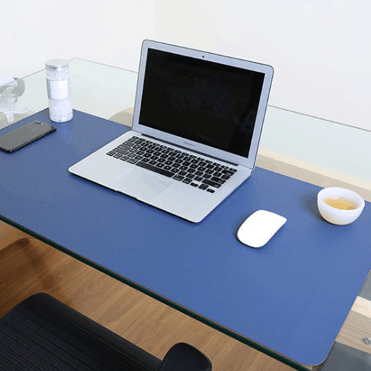 Multifunction Business Double Sided PU Leather Mouse Pad Keyboard Pad Table Mat Computer Desk Mat, Size: 120 x 60cm, Size: 120 x 60cm(Blue + Yellow), Size: 120 x 60cm(Red + Yellow), Size: 120 x 60cm(Silver Grey), Size: 120 x 60cm(Black Red)