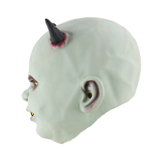 Halloween Festival Party Latex Devil Vampire Frightened Mask Headgear, Devil Vampire