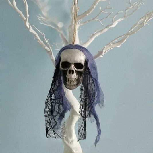 Halloween Decorations Bar KTV Scene Layout Props Bubble Skull Hanging Ornaments, Random Style Delivery, Bubble Skull