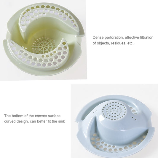 3 PCS Anti Clogging Kitchen Sink Strainer Stopper Filter Drainers Drain Cover Floor Waste Stopper Drain, Size: 11 x 3.9cm, Random Color Delivery, Waste Stopper Drain
