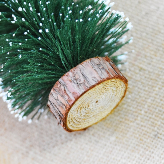 25cm Christmas Decoration Desktop Artificial Christmas Tree, 25 x 12cm