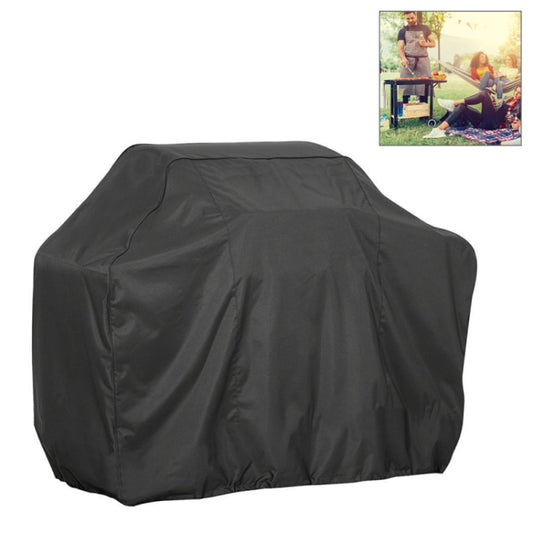Outdoor Anti-UV Waterproof Dust-proof 210D Oxford Cloth BBQ Square Protective Bag Charcoal Barbeque Grill Cover, Size: 145x61x117cm, Size: 145x61x117cm
