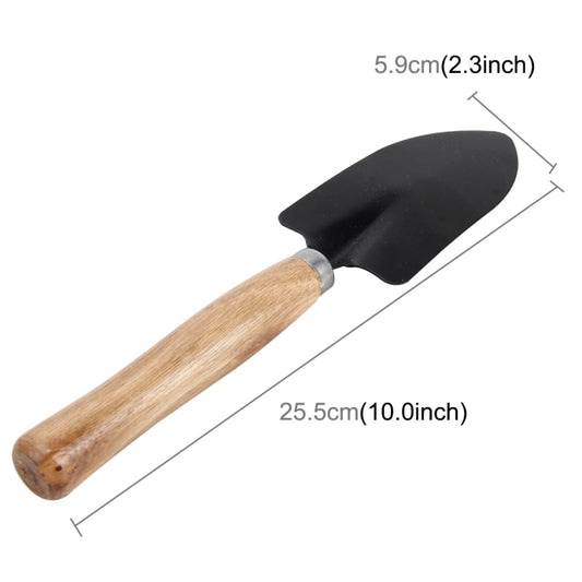 Rake Shovel Digging Trowel 3 in 1 Wooden Handle Metal Head Mini Garden Plant Tool Gardening Tool Garden Flower Tools Garden Tools Combination Set, Plant Tool 3