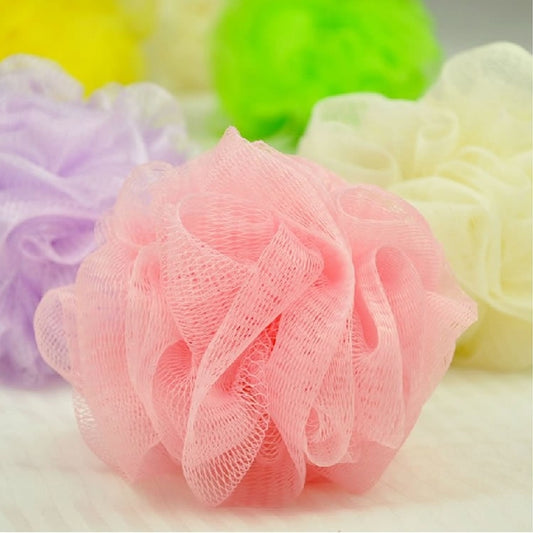 5 PCS Flower Bath Ball Bath Tubs Cool Ball Bath Towel Scrubber Body Cleaning Mesh Shower Wash Sponge,Random Color Delivery, Flower Bath Ball Wash Sponge
