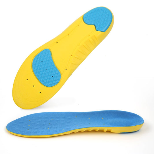 1 Pair Stretch Breathable Absorbent Deodorant Sports Tourism And Leisure Comfort Cushioning Insole, Size: S(34-36Yards), Size: S(34-36Yards) blue, Size: S(34-36Yards) gray