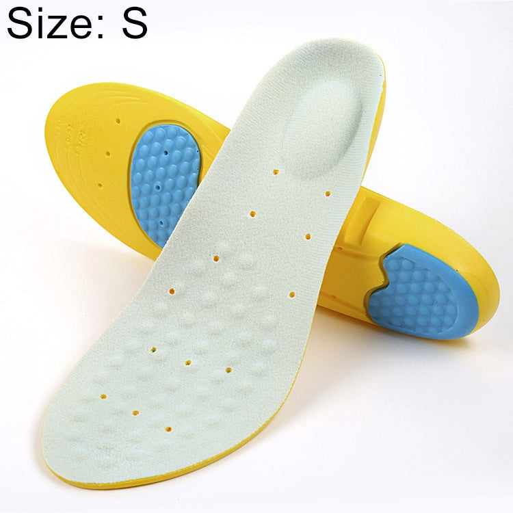 1 Pair Stretch Breathable Absorbent Deodorant Sports Tourism And Leisure Comfort Cushioning Insole, Size: S(34-36Yards), Size: S(34-36Yards) blue, Size: S(34-36Yards) gray