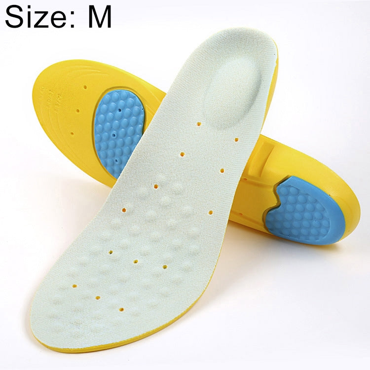 1 Pair Stretch Breathable Absorbent Deodorant Sports Tourism And Leisure Comfort Cushioning Insole, Size: M(38-40Yards), Size: M(38-40Yards) blue, Size: M(38-40Yards) gray