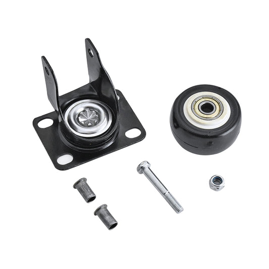 2 PCS 2 inch Furniture Cabinet Coffee Table Silent Universal Wheel, 2 inch Universal Wheel