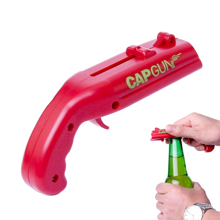 Creative Beer Bottle Opener Cap Launch Kitchen Bar Tool, Cap Opener Grey, Cap Opener Red