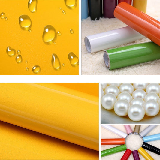 Pearlescent PVC wallpaper roll, glossy finish with pearl-like highlights