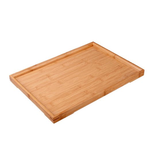 Bamboo Right Angle Tea Tray Tea Table, Size: 41x29cm, Size: 41x29cm