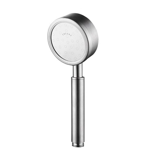 Removable and Washable 304 Stainless Steel Round Pressurized Handheld Shower Head, Size: 80mm, Pattern F