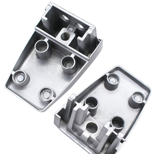2 PCS Space Aluminum Alloy Desk Screen Clamps Screen Baffle